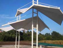 長春張拉膜所使用的膜材有哪些特點？