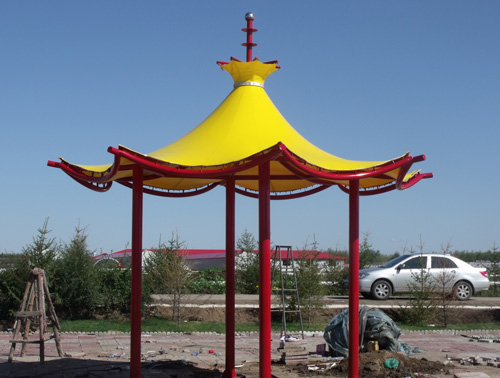 長春膜結構設計：色彩艷麗，打造獨特景觀