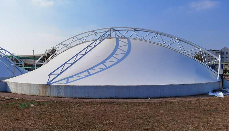 膜結構罩棚 膜結構罩棚