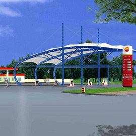 加油站膜結構產品展示六